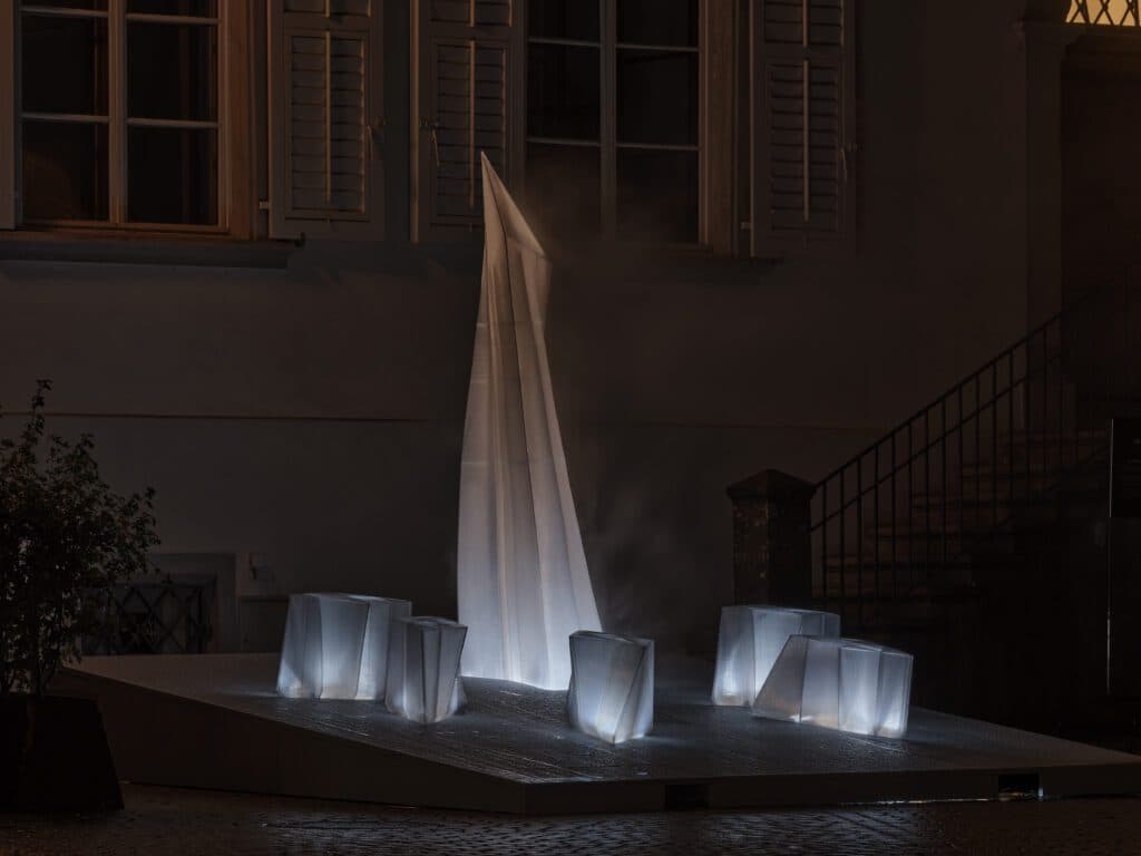Kunstinstallation Crystalline